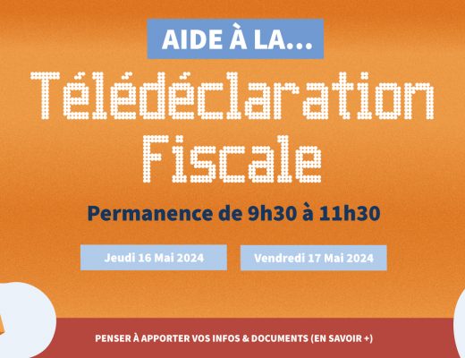 Aide à la Télédéclaration Fiscale - Au Centre Social et Culturel Vent des Îles à La Rochelle