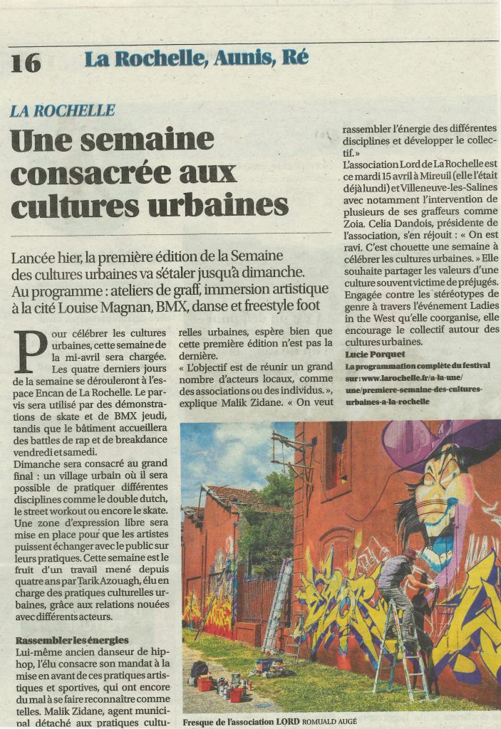 Sud Ouest / 15 Avril 2025