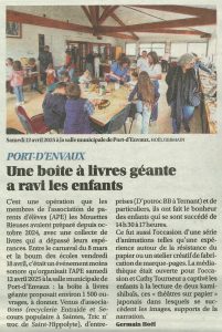 Sud Ouest / 21 Avril 2025