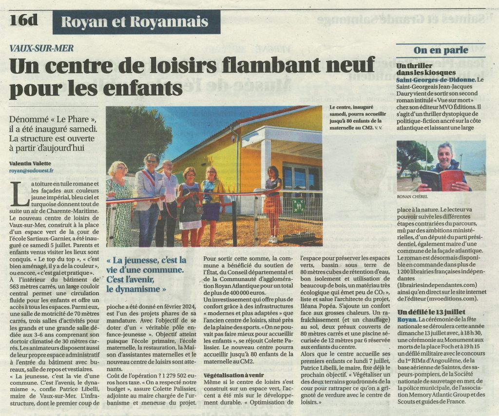 Sud Ouest / 7 Juillet 2025