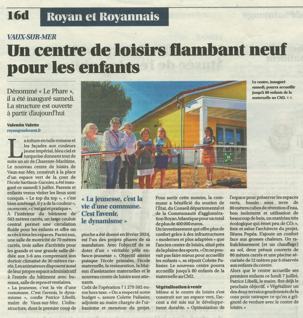 Sud Ouest / 7 Juillet 2025