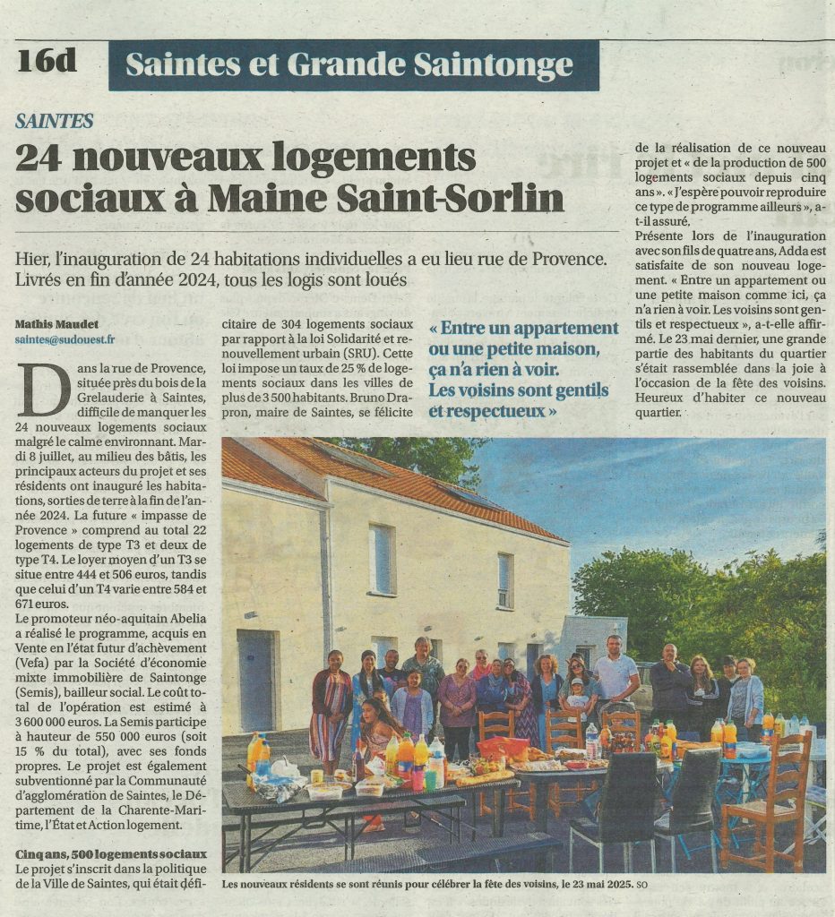 Sud Ouest / 9 Juillet 2025