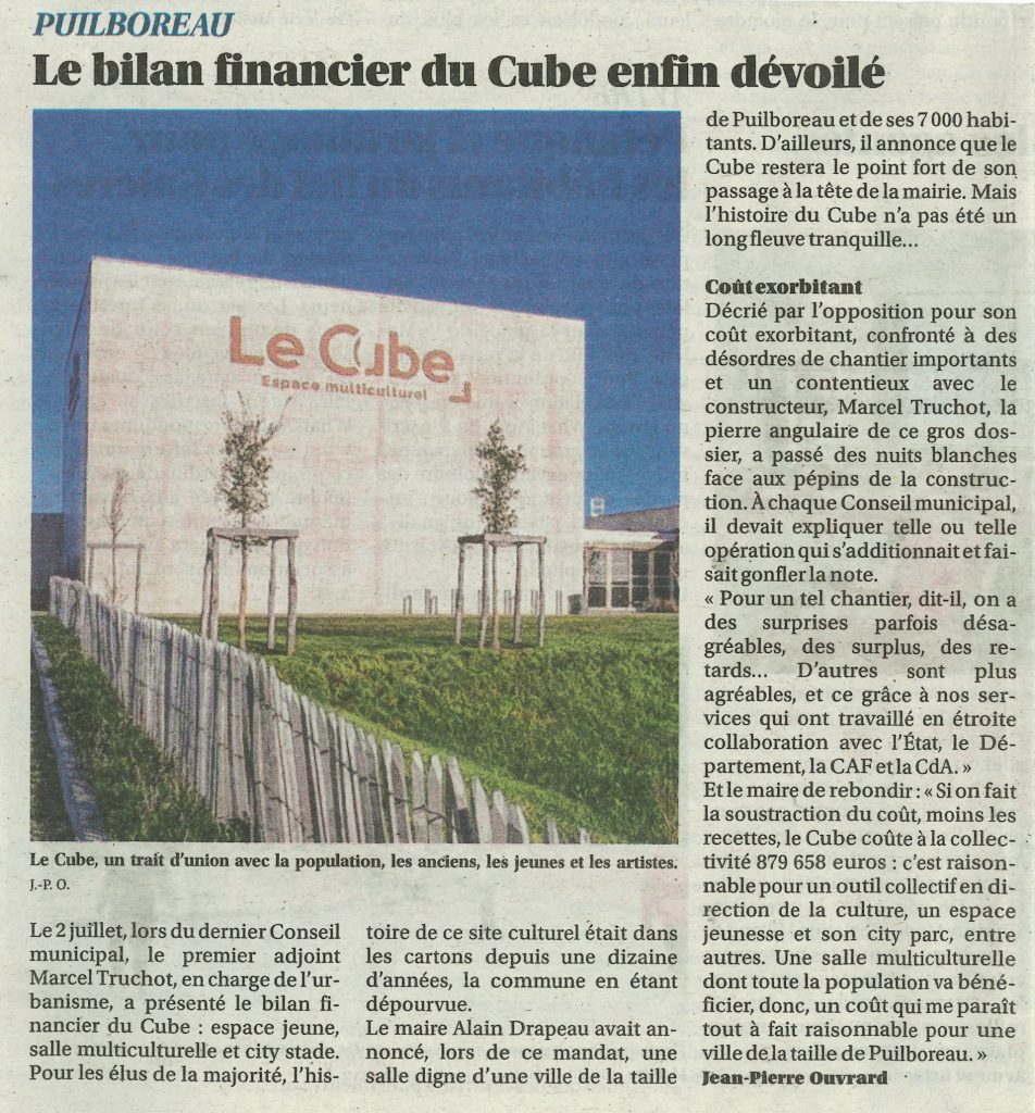 Sud Ouest / 24 Juillet 2025