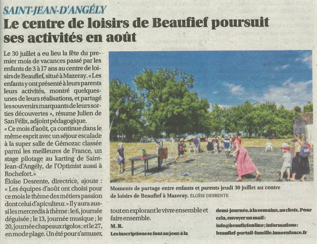 Sud Ouest / 4 Août 2025