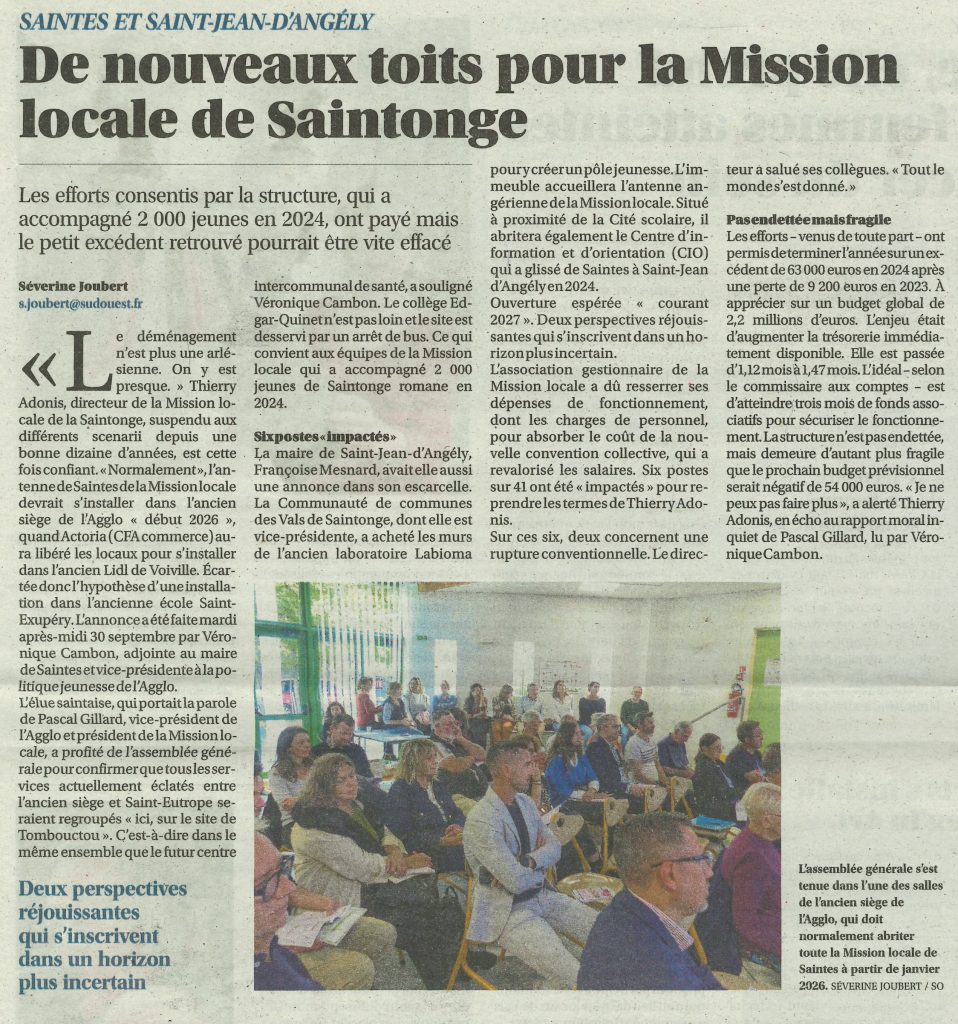 Centre Social et Culturel Vent des Îles - Sud Ouest 8 octobre 2025