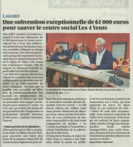 Centre Social et Culturel Vent des Îles - Sud Ouest 4 octobre 2025