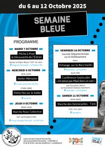 Semaine Bleue - Octobre 2025 - Centre Social & Culturel Vent des Îles à La Rochelle