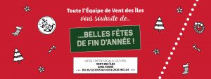 Fermeture fêtes de fin d'année - Centre Social & Culturel Vent des Îles La Rochelle