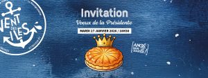 Voeux de la Présidente le Mardi 27 Janvier 2026 à 18h30 - au Centre Social & Culturel Vent des Îles à La Rochelle