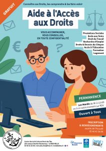 Accès aux droits - au Centre Social et Culturel Vent des Îles à La Rochelle