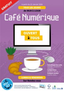 Café Numérique - Centre Social et Culturel Vent des Îles à La Rochelle