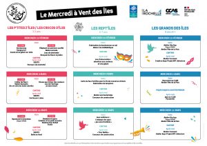 Programme des mercredis Mars et Avril 2026