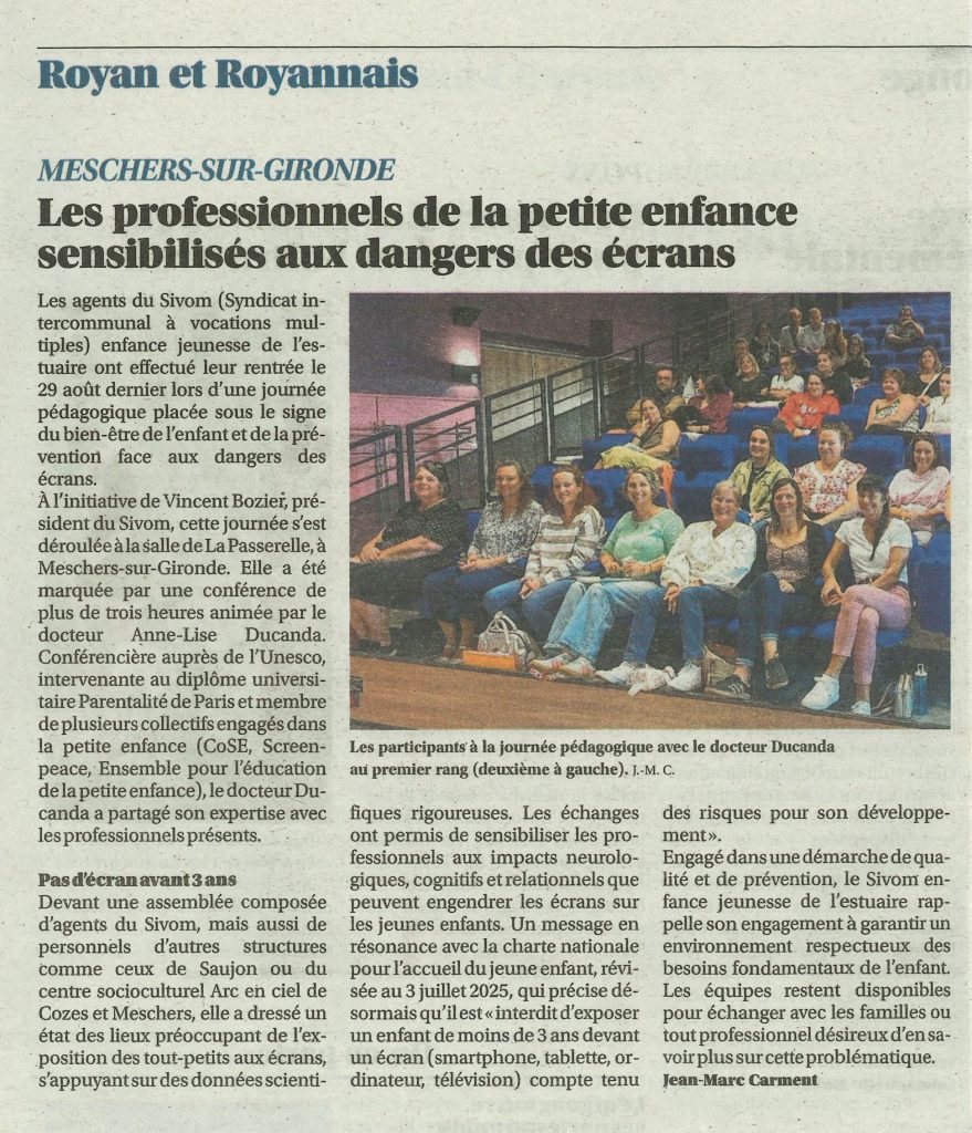 Sud Ouest / 5 Septembre 2025