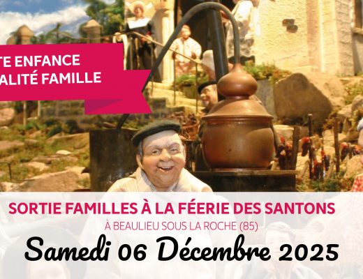Sortie à la Féerie des Santons avec le Centre Social et Culturel Vent des Îles de La Rochelle