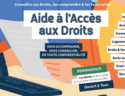 Accès aux droits - au Centre Social et Culturel Vent des Îles à La Rochelle