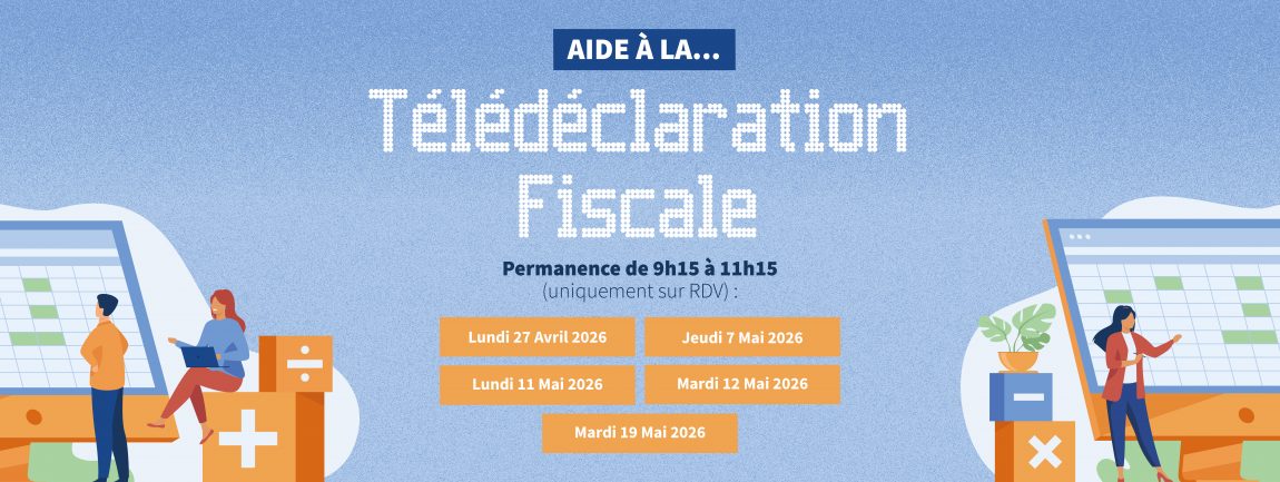 Aide à la Télédéclaration Fiscale 2026 - Centre Social et Culturel Vent des Îles La Rochelle